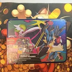 Pokemon Collector Chest 2023 Kit - 5 Boosters, 3 Foil Cards, Coin, Stickers - Image 1