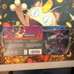 Pokemon Collector Chest 2023 Kit - 5 Boosters, 3 Foil Cards, Coin, Stickers - Image 2