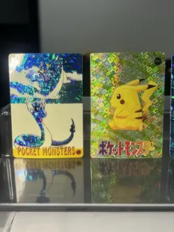 Pokemon 8 Vintage Pocket Monsters Charizard Prism Sticker Rare Nintendo - Image 5