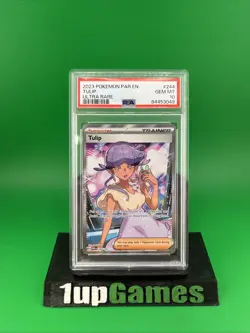 💎 PSA 10 Tulip Ultra Rare #244 2023 Pokemon Par Paradox Rift 244/182 - Image 1