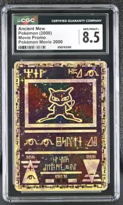 2000 WOTC POKEMON 2000 MOVIE ANCIENT MEW PROMO HOLO CGC 8.5 A - Image 1