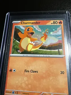 Pokemon TCG Ascended Heroes Charmander Cosmos Holo Promo #020/217 - Image 2