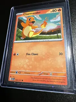 Pokemon TCG Ascended Heroes Charmander Cosmos Holo Promo #020/217 - Image 4