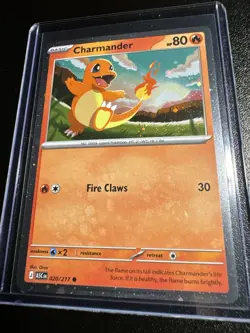 Pokemon TCG Ascended Heroes Charmander Cosmos Holo Promo #020/217 - Image 5