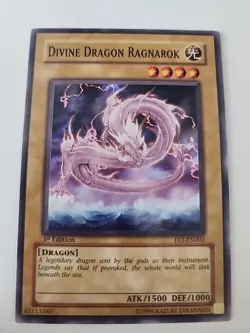 Divine Dragon Ragnarok FET-EN002 Flaming Eternity 1st Edition - Image 1
