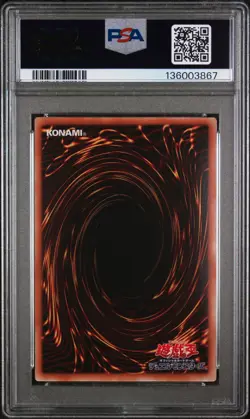 2008 YU-GI-OH! JAPANESE PROMO SHONEN JUMP MAGAZINE #JP012 DARK MAGICIAN PSA 8 - Image 2