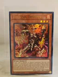 Yu-Gi-Oh! TCG: Volcanic Trooper LD10-EN019 - Ultra Rare - 1st Edition - NM - Image 1