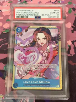 LOVE-LOVE MELLOW / Boa PSA 10 ST03-017 Premium Card Collection Vol.1 - One Piece - Image 1