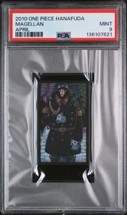 2010 ONE PIECE HANAFUDA APRIL MAGELLAN PSA 9 - Image 1