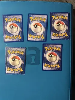 HP/MP/LP Vintage Pokemon Cards- LOT OF 5 #7 - Image 2