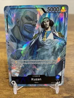 Kuzan (040) (Alternate Art) OP12-040 Legacy of the Master Foil One Piece Card - Image 1