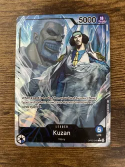 Kuzan (040) (Alternate Art) OP12-040 Legacy of the Master Foil One Piece Card - Image 2