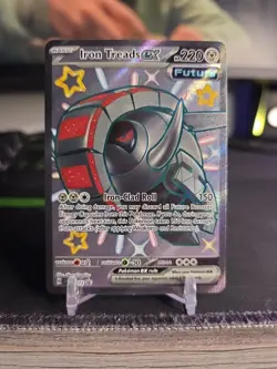 Iron Treads ex (SVP 73) black star promo rare Pokemon card - Image 1