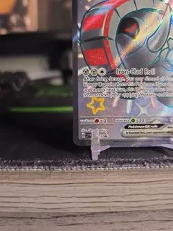 Iron Treads ex (SVP 73) black star promo rare Pokemon card - Image 3