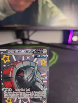 Iron Treads ex (SVP 73) black star promo rare Pokemon card - Image 5