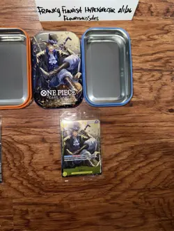 One Piece Monkey D Luffy Promo Card Set With Empty Tins Included. No Packs - Image 4