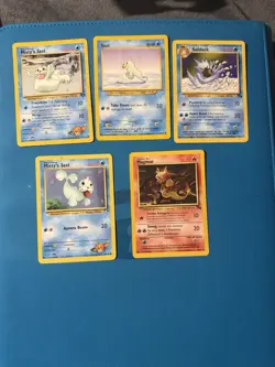 HP/MP/LP Vintage Pokemon Cards- LOT OF 5 #5 - Image 1