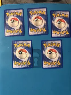 HP/MP/LP Vintage Pokemon Cards- LOT OF 5 #5 - Image 2