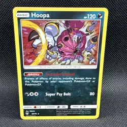 Pokemon Card Shining Legends Hoopa 55/73 Holo Rare 2017 NM - Mint! - Image 1