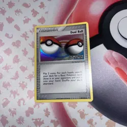 Pokemon card Dual Ball 89/113 Ex Delta Species Stamped Holo /LP - Image 2