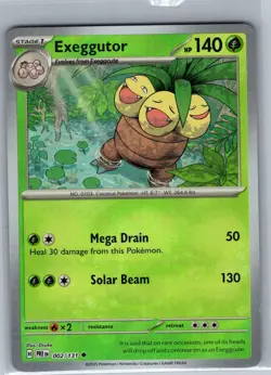 Exeggutor (Master Ball) 002/131 SV: Prismatic Evolutions - Pokemon Card - NM - Image 1