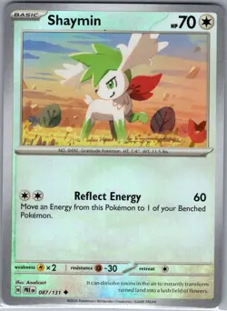Shaymin (Master Ball) 087/131 SV: Prismatic Evolutions - Pokemon Card - NM - Image 1