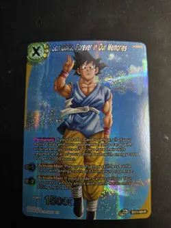 SON GOKU, Forever in Our Memories Rare Foil Card BT11-093 R Dragon Ball Super CG - Image 1