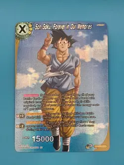 Son Goku Forever In Our Memories Dragon Ball Super Card Game Tcg Foil Rare NM - Image 1