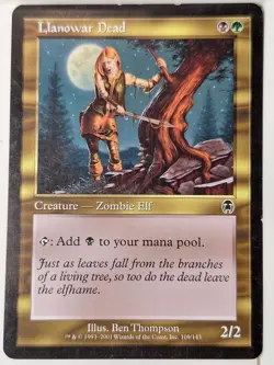 Llanowar Dead - Apocalypse - Magic the Gathering MTG Nice! - Image 1