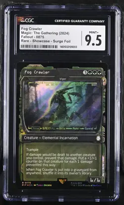 CGC 9.5 Fog Crawler - Vigor (Showcase) (Surge Foil) Fallout #0875, PSA BGS - Image 1