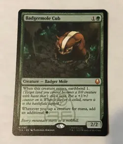 1x MTG Badgermole Cub TLA #0167 NM - Image 1