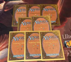 Mtg Collectors’ Edition Basic Land Lot Of 8 Nm - Image 2