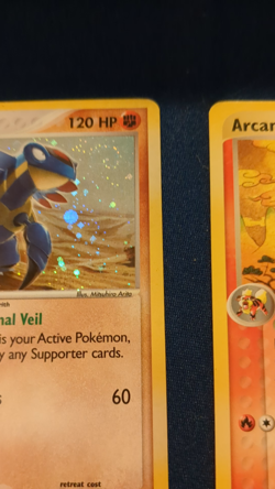 Lot of 6 EX Sandstorm (2003) Pokemon TCG: Armaldo Holo, Arcanine, others - Image 2