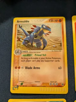 Lot of 6 EX Sandstorm (2003) Pokemon TCG: Armaldo Holo, Arcanine, others - Image 4