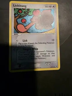 Pokemon TCG Lickitung 37/112 EX FireRed & LeafGreen Reverse Holo - Image 2