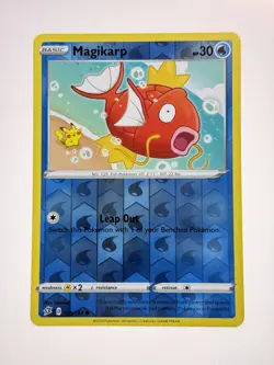 #2 Magikarp 039/192 Rebel Clash 2020 Reverse Pikachu Holo Pokemon Card TCG - Image 1