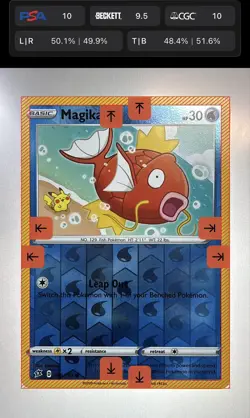 #2 Magikarp 039/192 Rebel Clash 2020 Reverse Pikachu Holo Pokemon Card TCG - Image 3