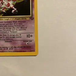 Mr. Mime 6/64 Rare Jungle Holo 1st Edition Pokemon Vintage - Image 4