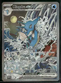 2024 Pokemon Kingdra ex Black Star Promo Scarlet & Violet 131 - Image 1