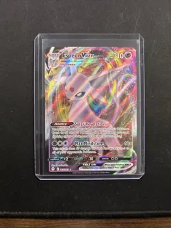 Pokemon TCG Espeon VMAX 065/203, Evolving Skies, Holo Rare, Near Mint - Image 1