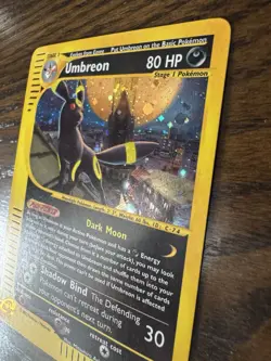 2003 Aquapolis Umbreon Holo Foil Rare H29/H32 WOTC E-Reader Series Pokemon - Image 2