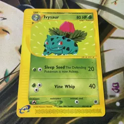 2002 Pokemon Ivysaur Expedition Base Set 82/165 WOTC NM - Image 1