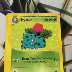 2002 Pokemon Ivysaur Expedition Base Set 82/165 WOTC NM - Image 3