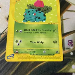 2002 Pokemon Ivysaur Expedition Base Set 82/165 WOTC NM - Image 4