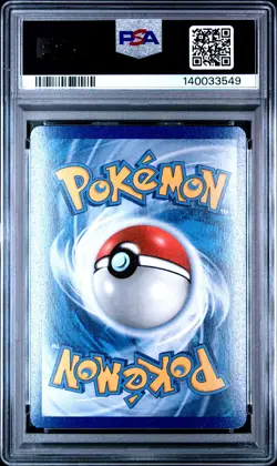 2005 POKEMON EX DEOXYS #81 WINGULL-REVERSE FOIL PSA 8 - Image 2