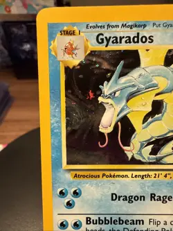 Pokemon Gyarados Holo Rare TCG Base Set 2 WOTC NM-/LP+ - Image 3