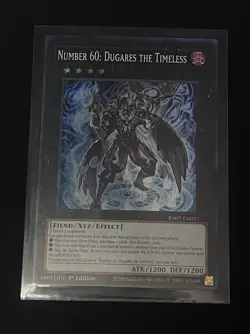 Yu-Gi-Oh! TCG Number 60: Dugares the Timeless RA02-EN037 1st Edition 25th RC II - Image 1