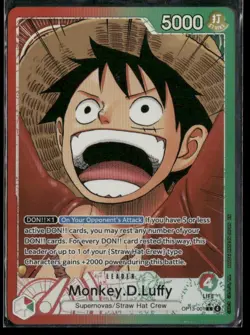 2025 One Piece Alternate Art Monkey D. Luffy OP13-001 - Image 1