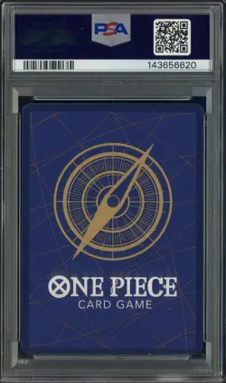2025 One Piece OP13 EN Wanted Alternate Art #118 Monkey D. Luffy PSA 8 NM-MT - Image 2