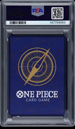 2025 ONE PIECE PRB02-PREMIUM BOOSTER MANGA ALTERNATE ART #119 SANJI PSA 9 - Image 2